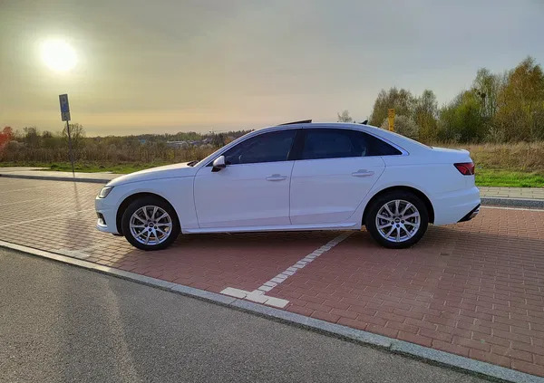 dolnośląskie Audi A4 cena 127500 przebieg: 34500, rok produkcji 2021 z Białystok